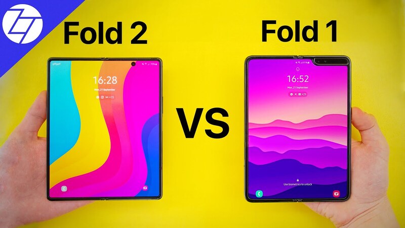 So sánh Samsung Galaxy Z Fold 2 và Galaxy Fold 1